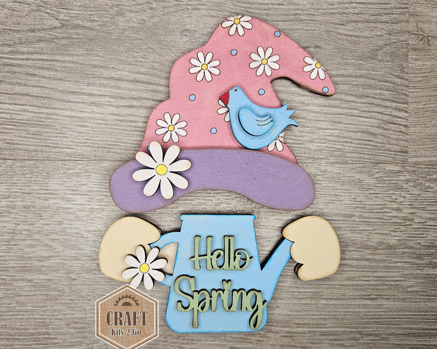 Interchangeable Gnome | GIRL SPRING TOPPER | #200002-3