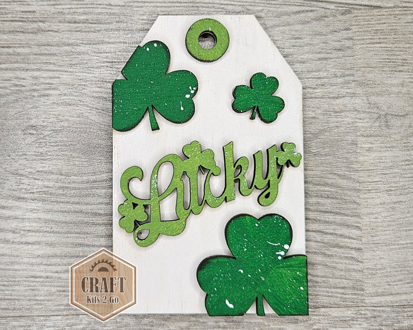 Lucky Shamrock Tag | #4017