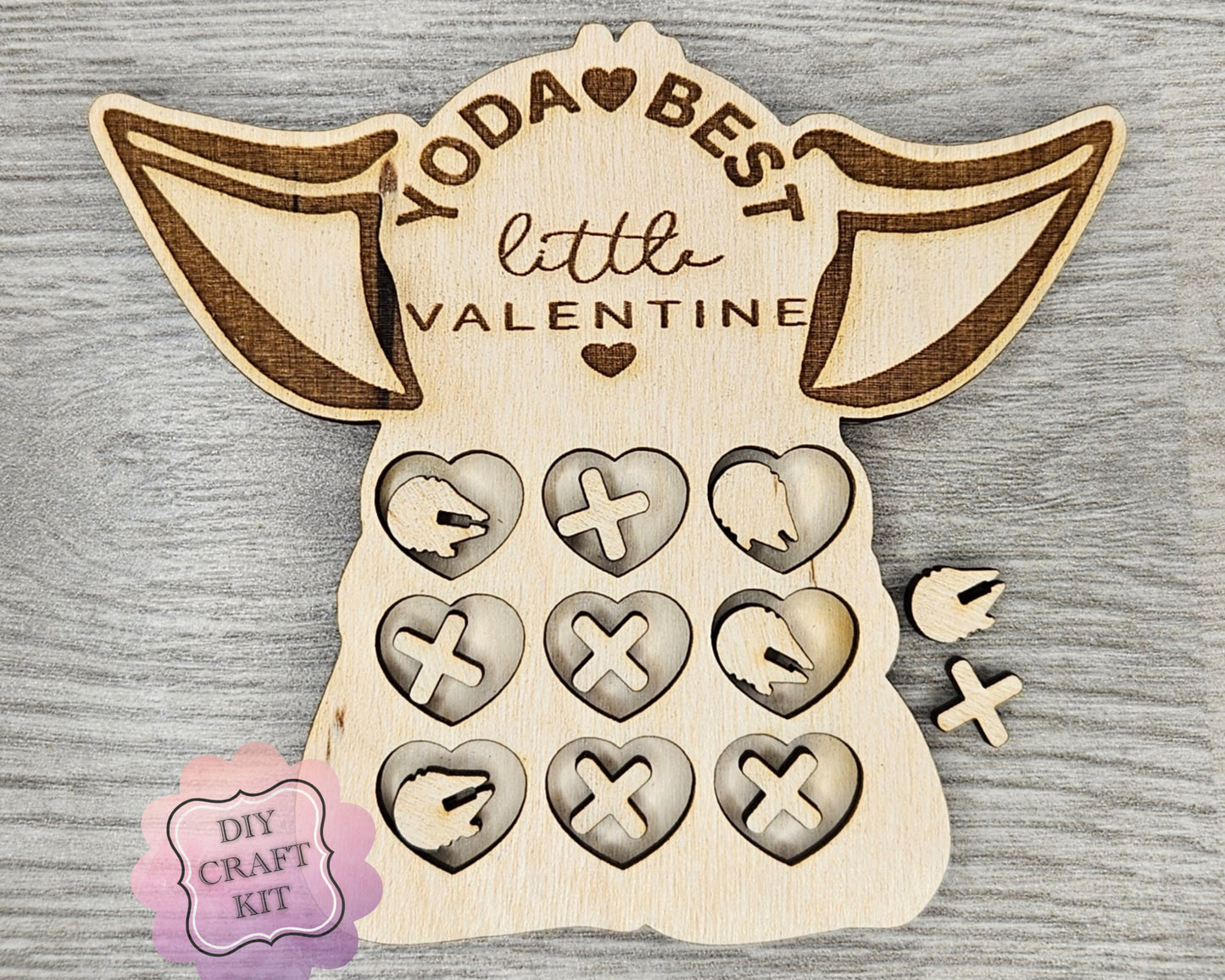 Yoda Best Tic Tac Toe Valentine | #3284