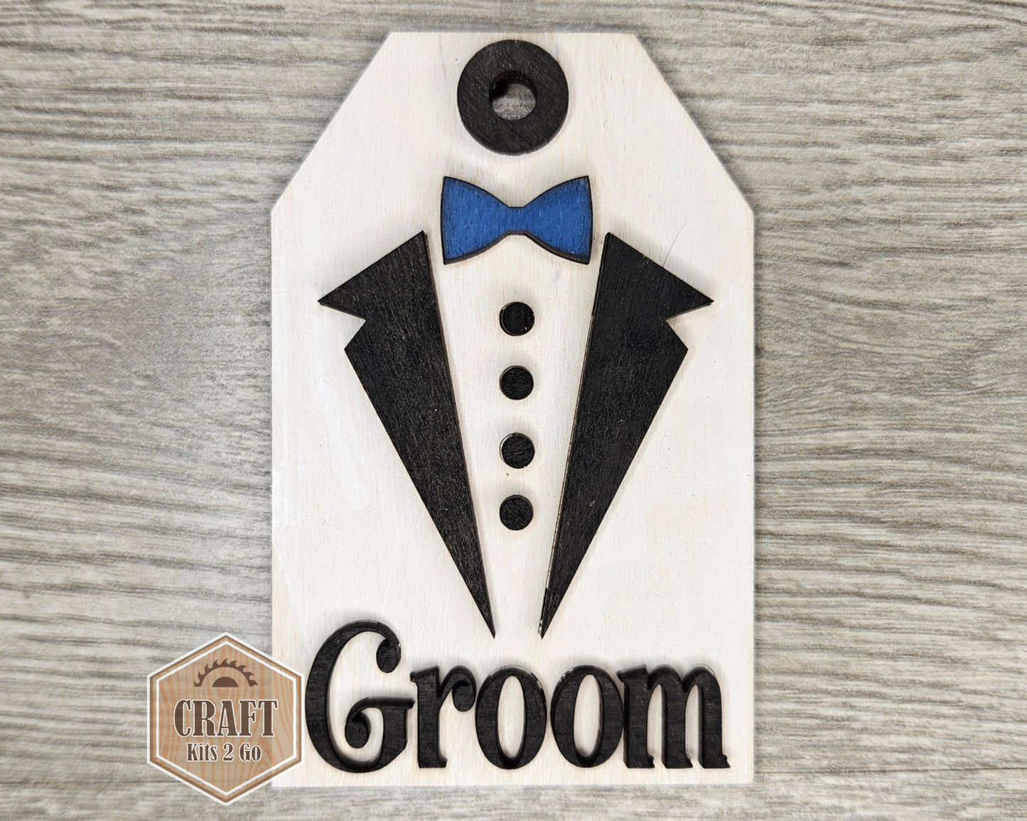 Groom Tag | #4024