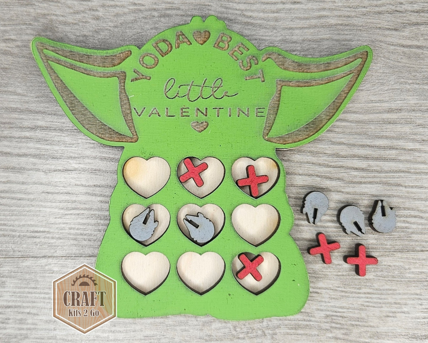 Yoda Best Tic Tac Toe Valentine | #3284