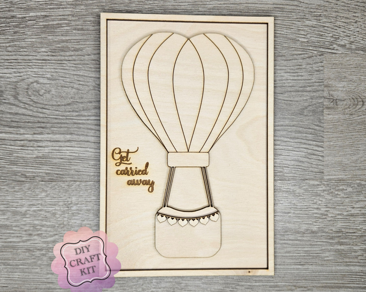 Hot Air Balloon Sign | #3236