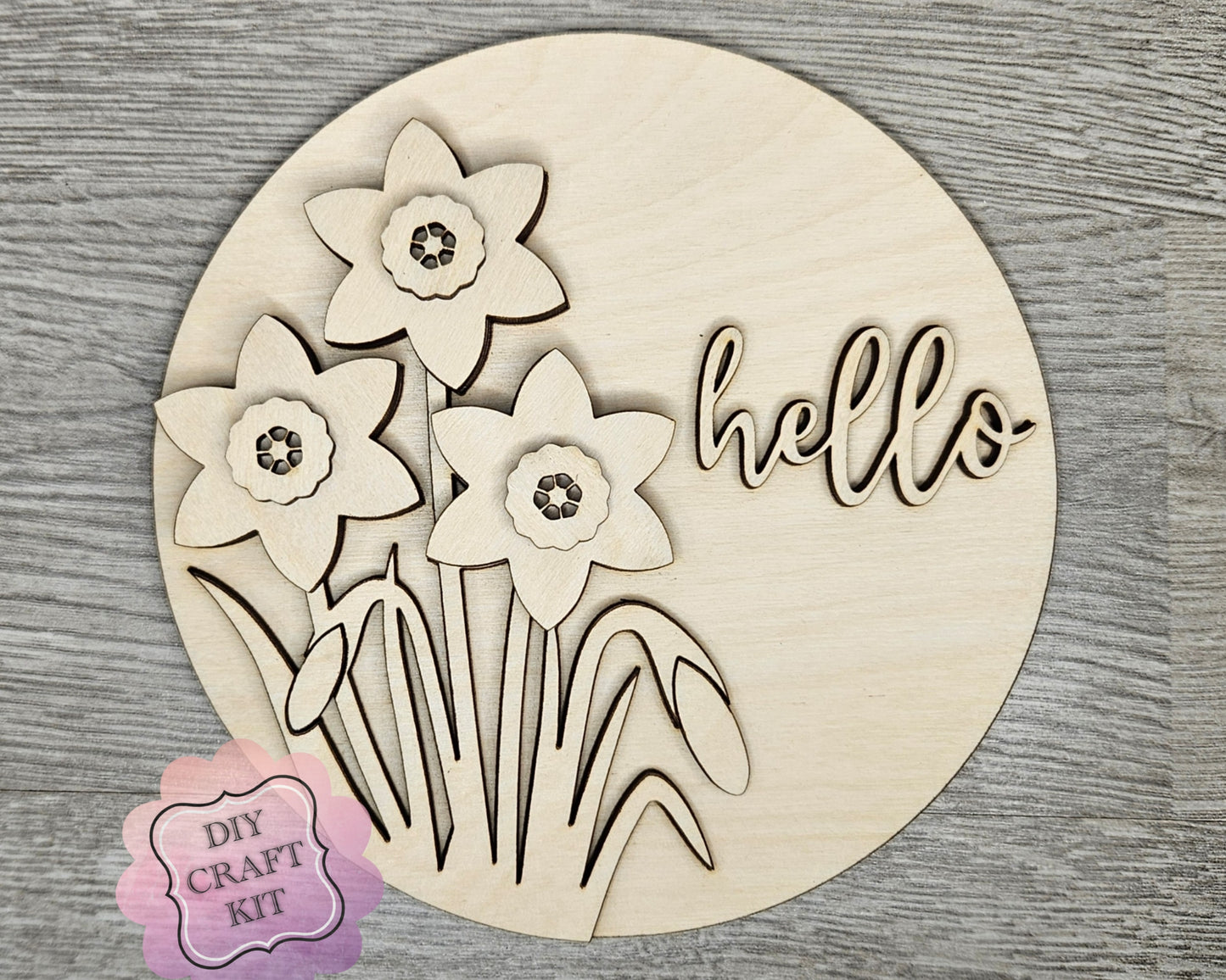 ** SHOW OVERSTOCK SALE** 6 inch Hello Spring Daffodils | #4068