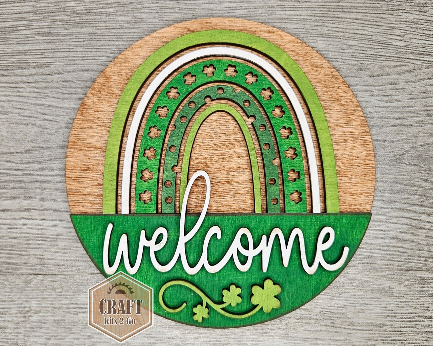 St. Patrick's Day Welcome Sign | #4064
