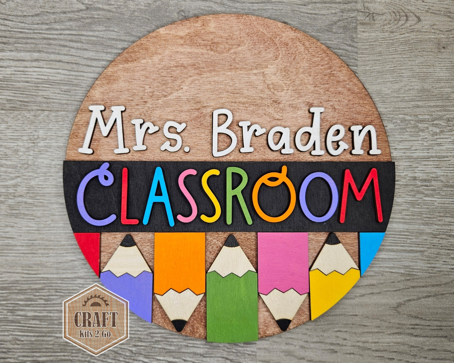 Personalized Classroom Welcome Sign | #4070
