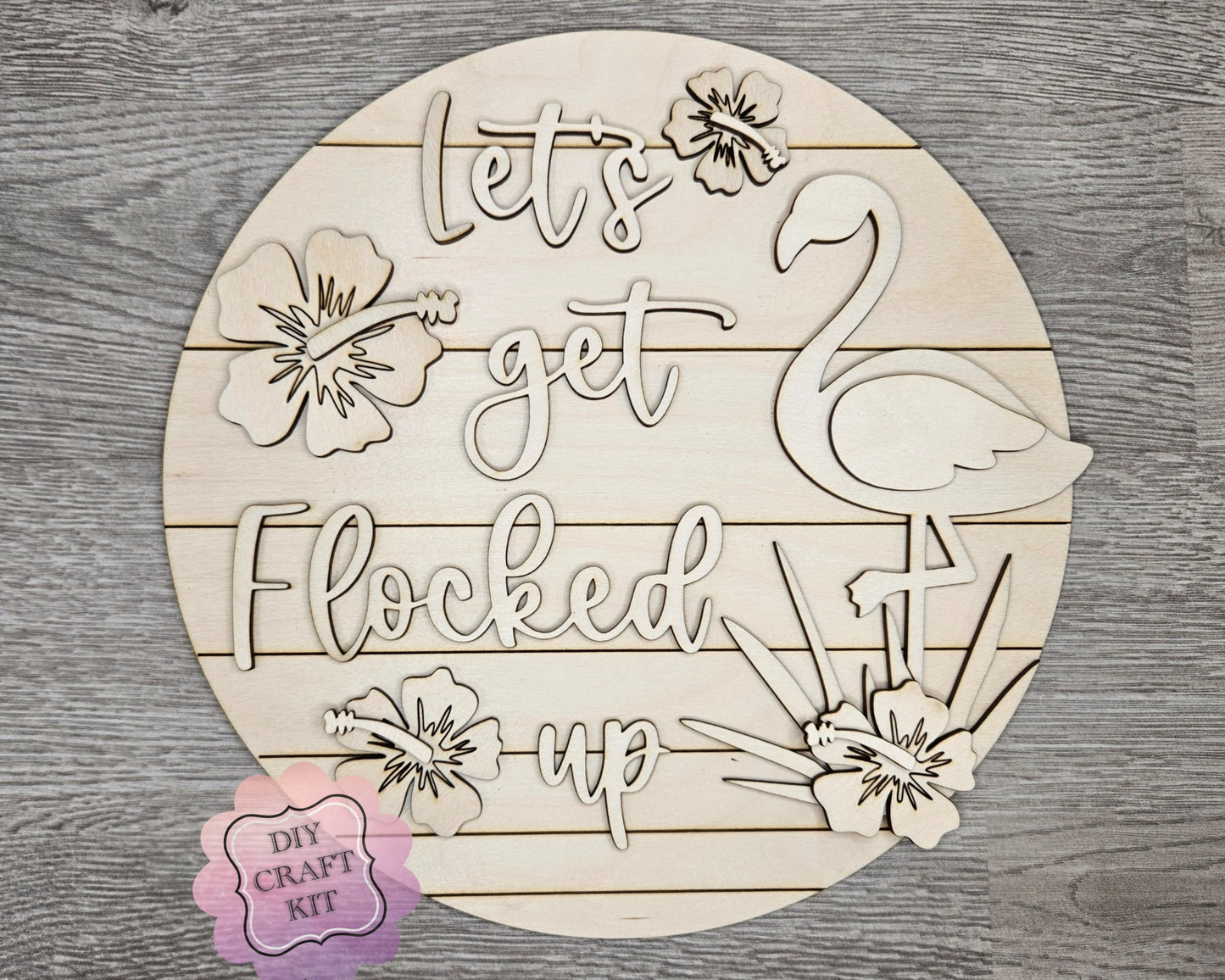 **SHOW OVERSTOCK SALE ** 10 Inch Let's Get Flocked Up | #4056