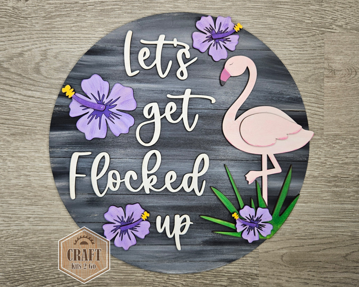 **SHOW OVERSTOCK SALE ** 10 Inch Let's Get Flocked Up | #4056
