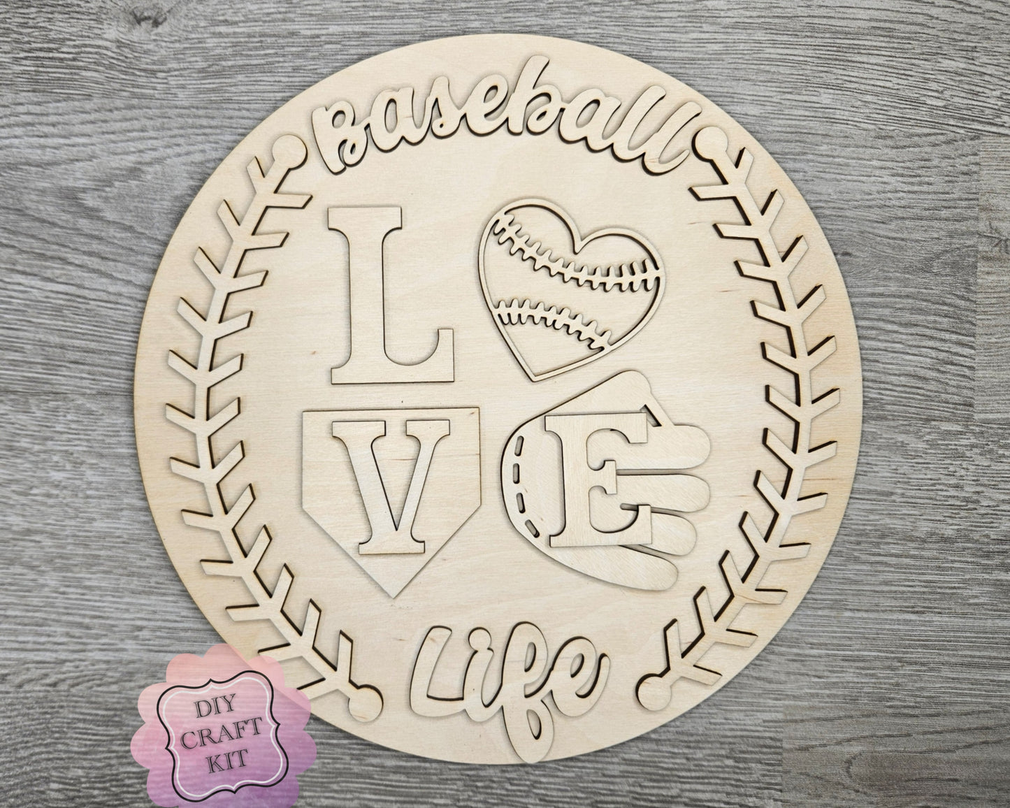 Baseball Love Sign | #2577
