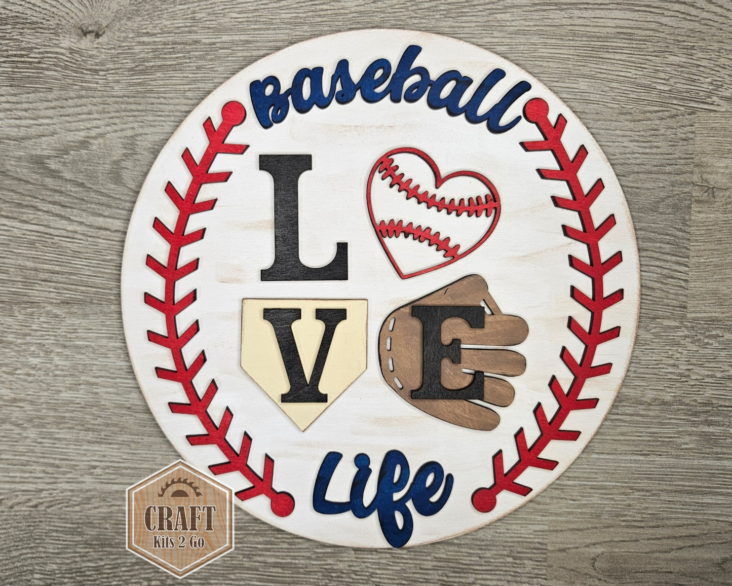 Baseball Love Sign | #2577
