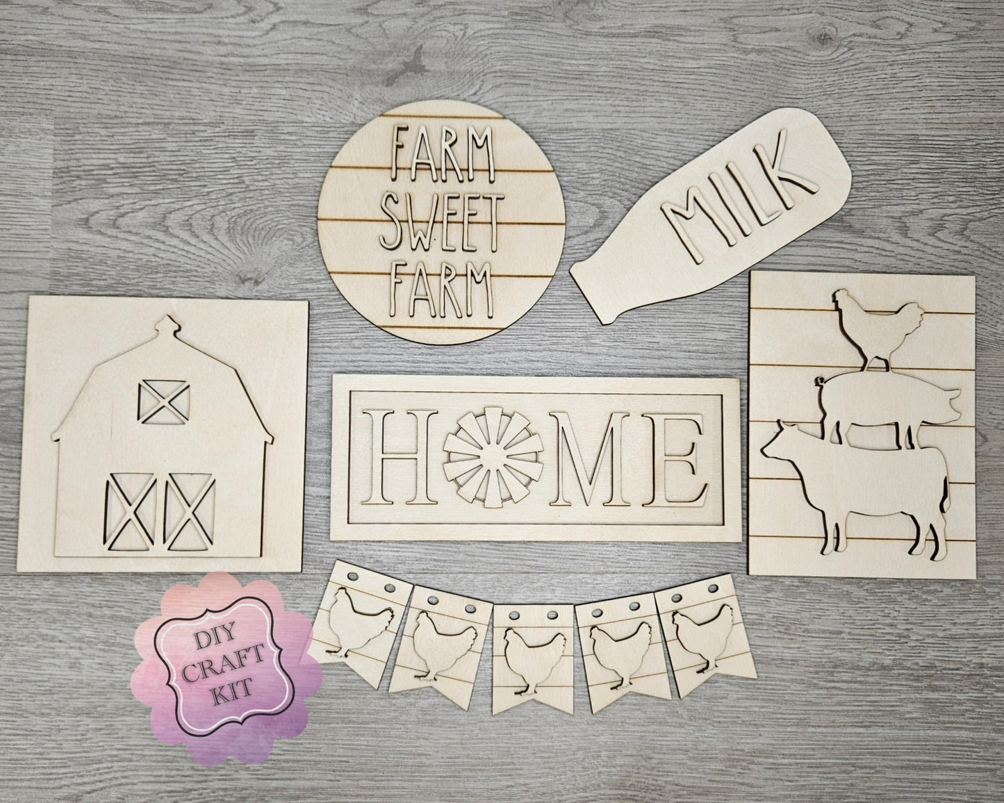 Farm Animal Sign | #2278