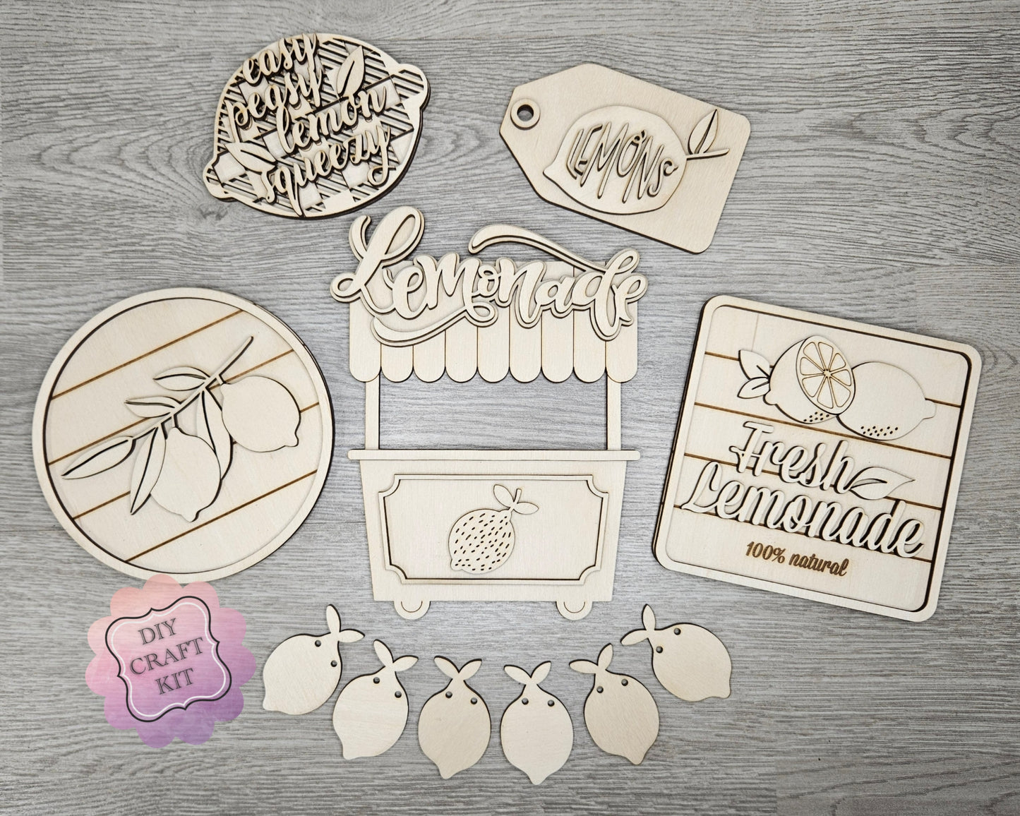 **SHOW OVERSTOCK SALE** Lemonade Tier Tray | #100070