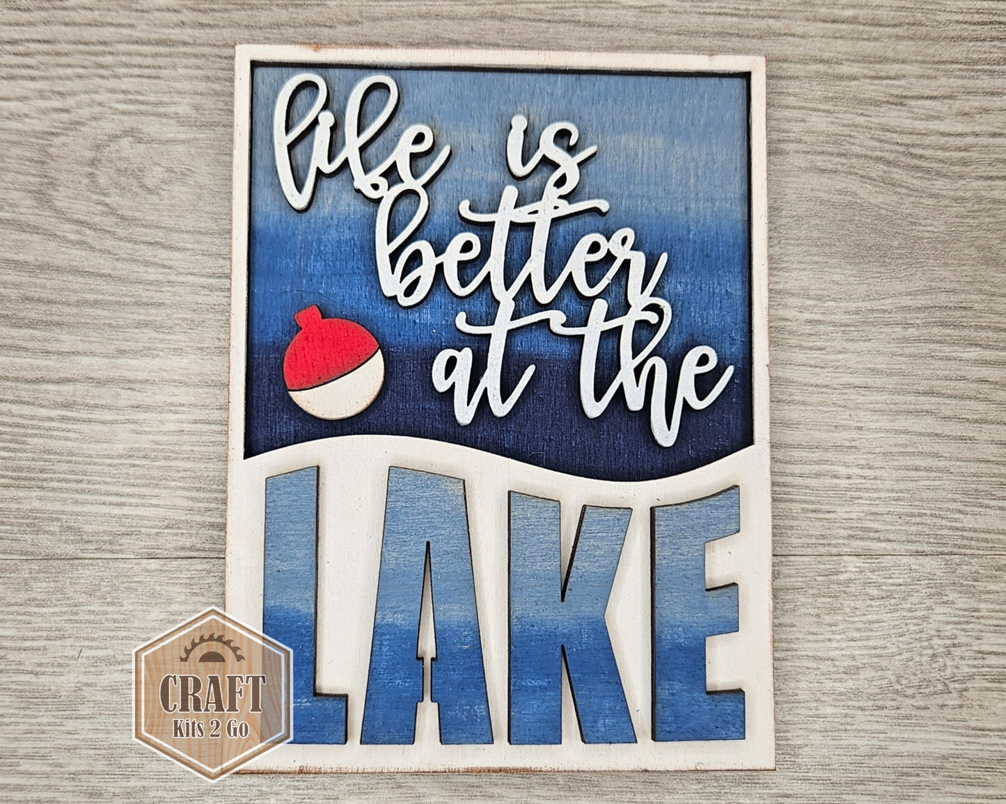 Life is Better at the Lake Sign | #2720