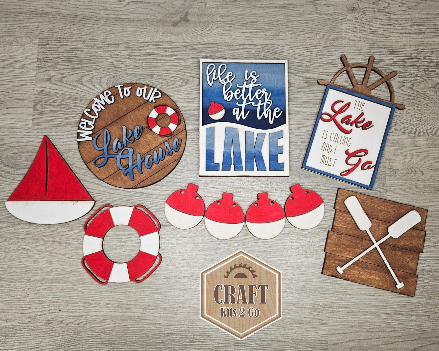 Lake House Welcome Sign | #2723