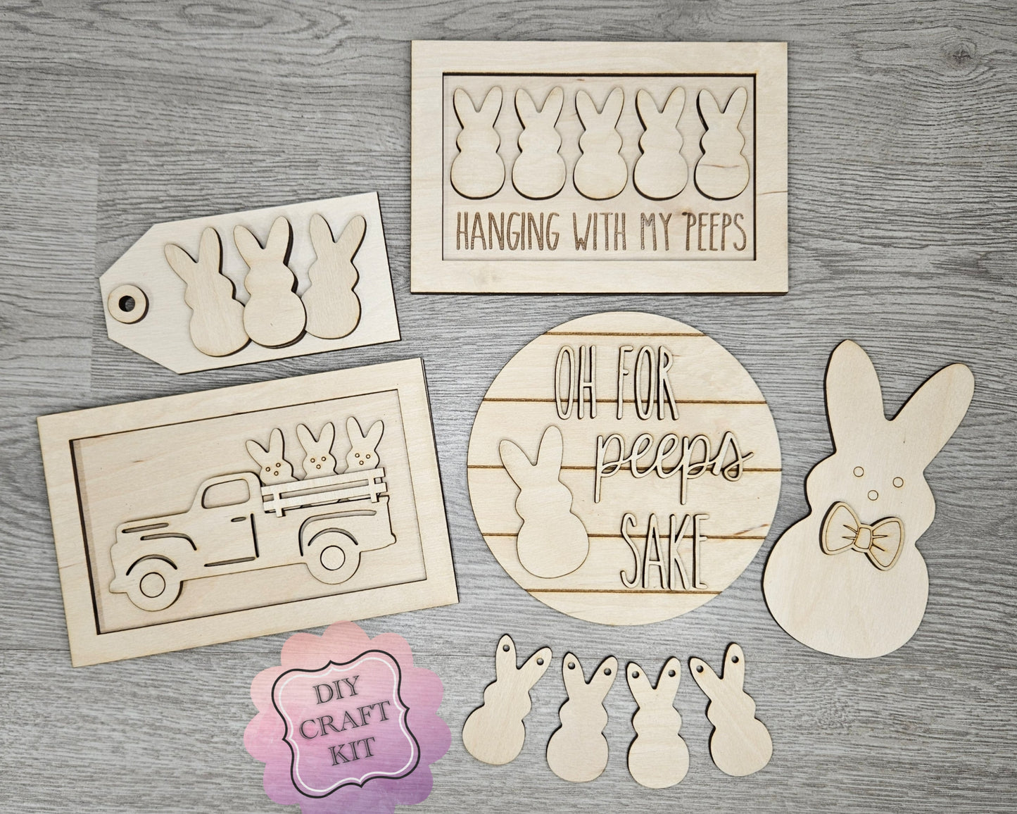 Peep Easter Bunting | #2790