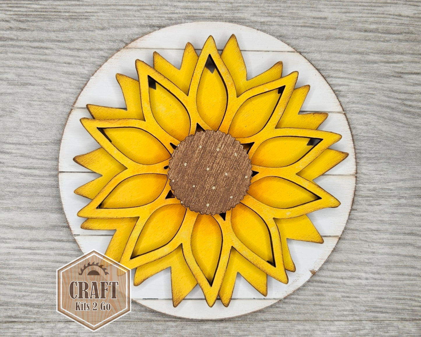 Sunflower Round | #2585