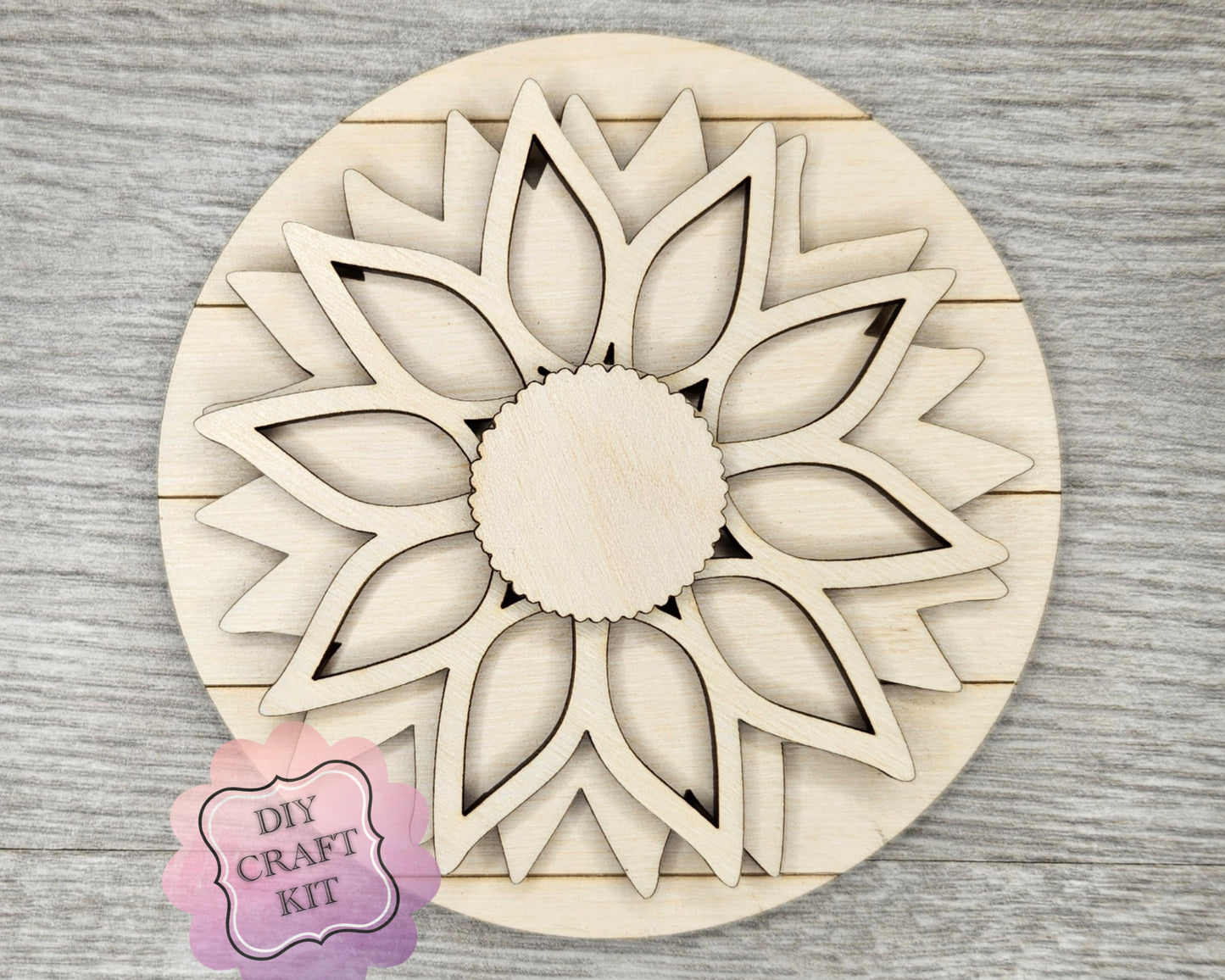 Sunflower Round | #2585