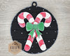 Candy Cane Christmas Ornament | Christmas Crafts | Holiday Crafts | DIY Craft Kits | DIY Ornaments | #4109