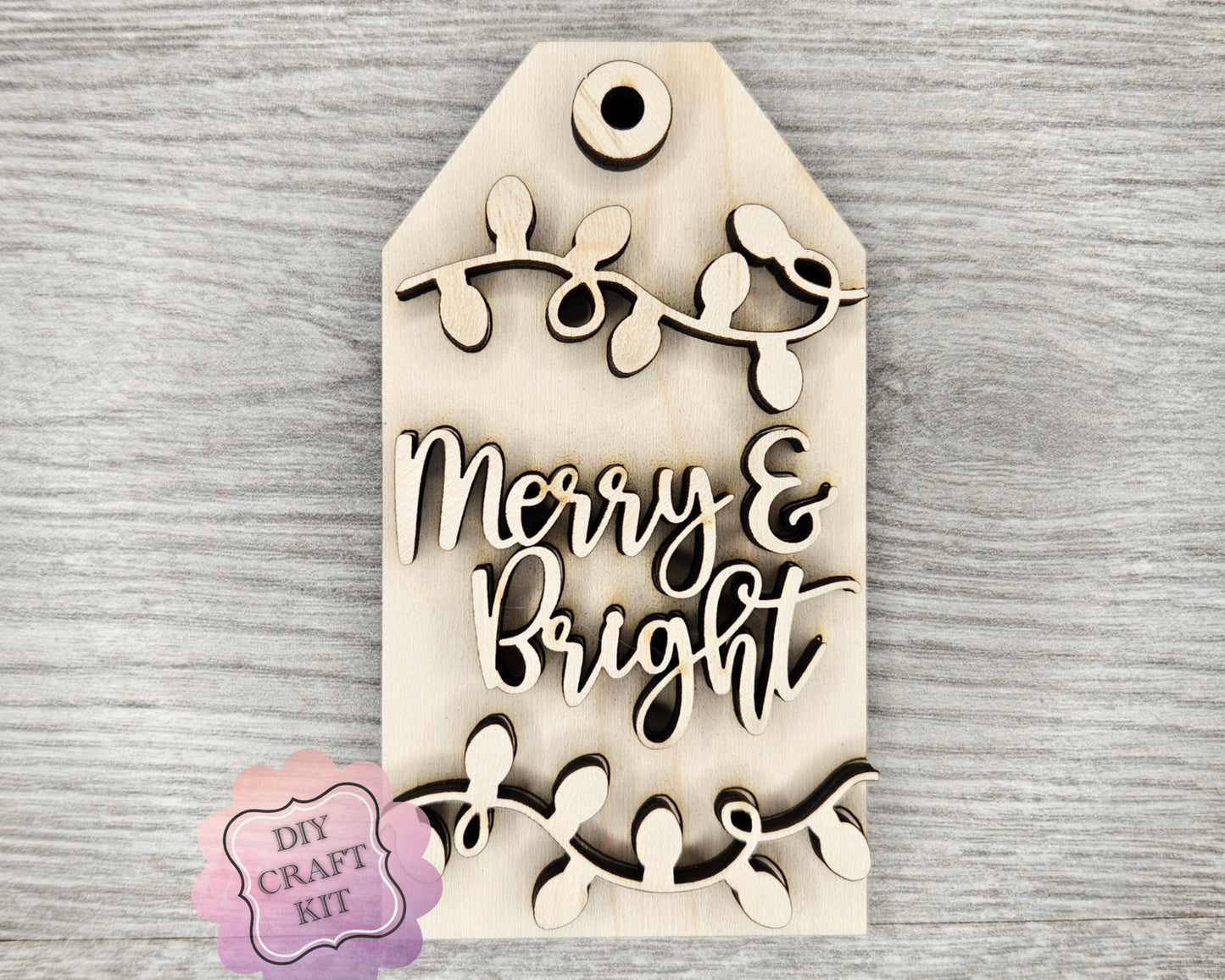 Merry & Bright Tag | #4114