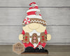 Christmas Gnome | Gingerbread Gnome | Holiday Gnome Shelf Sitter | Christmas Crafts | DIY Craft Kit | Paint Party Supplies | #30005