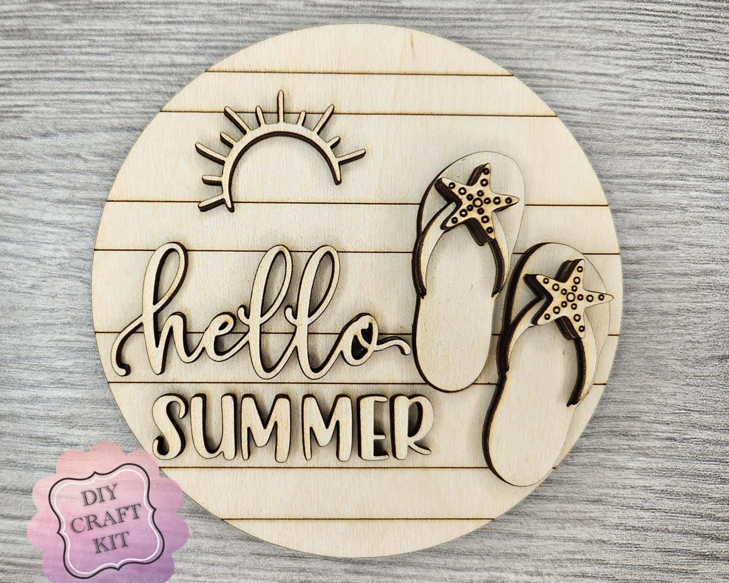 Hello Summer Sign | #3934