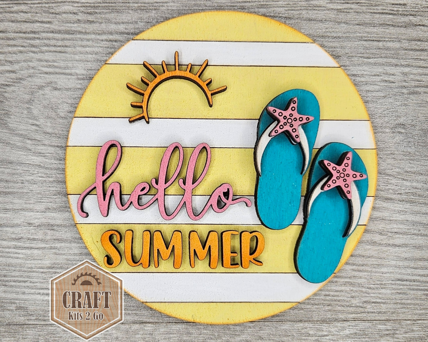 Hello Summer Sign | #3934