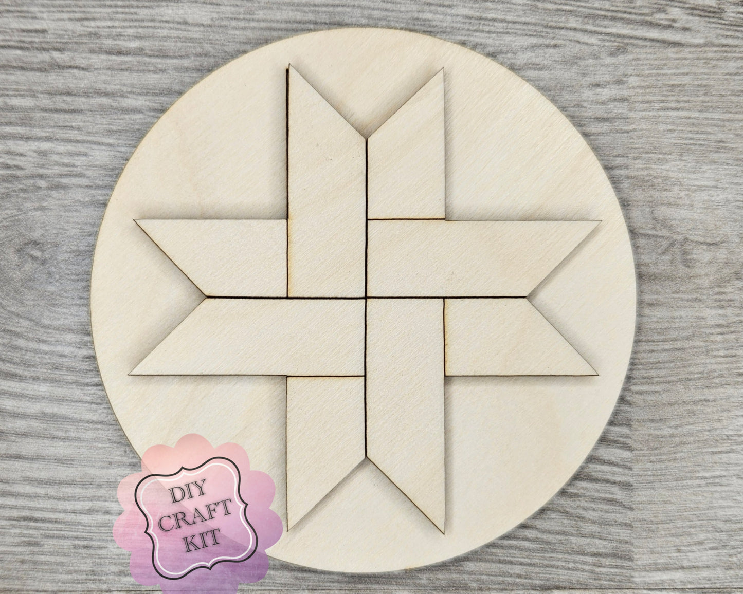 Woven Star Quilt Craft Kit | #4179