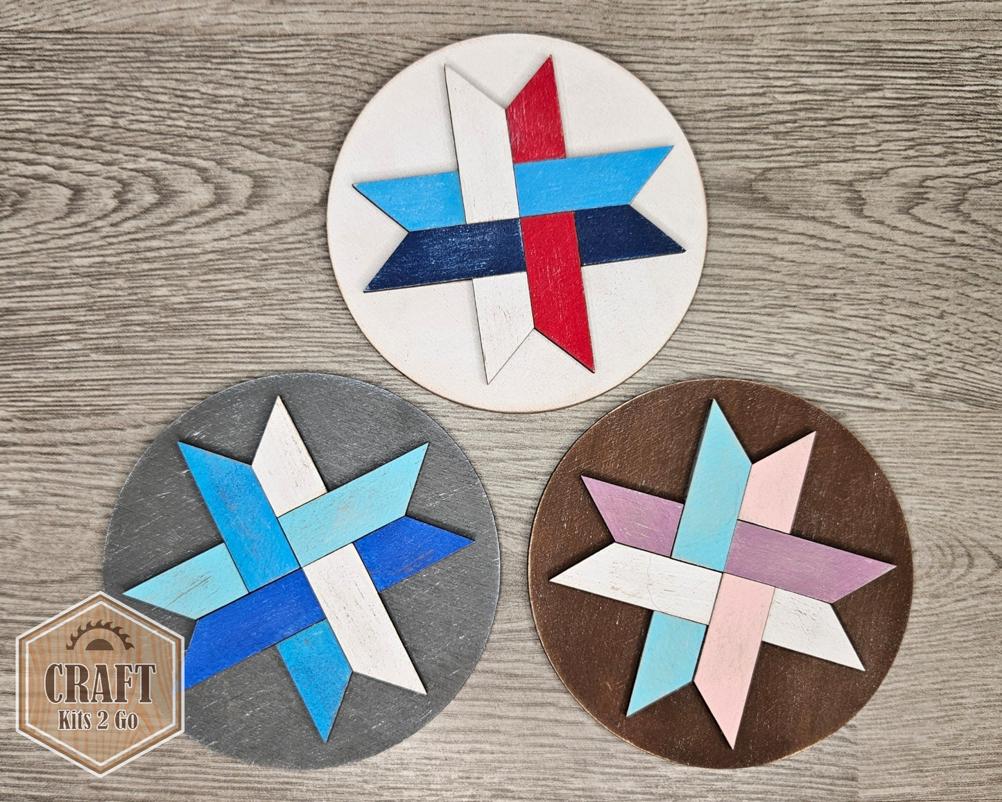 Woven Star Quilt Craft Kit | #4179