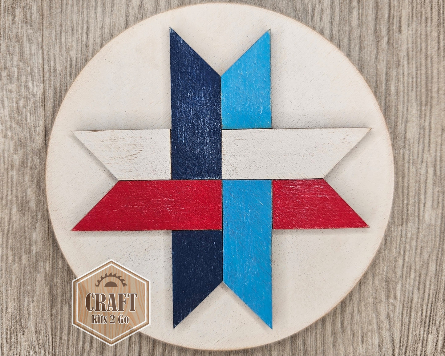 Woven Star Quilt Craft Kit | #4179