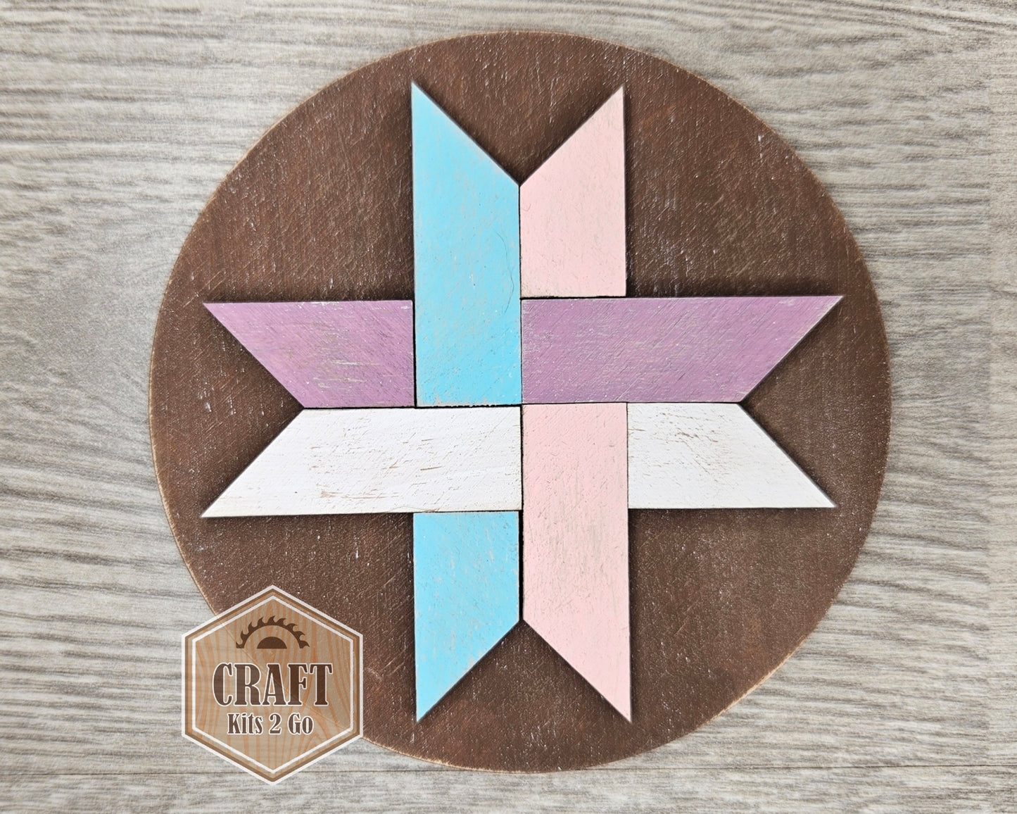 Woven Star Quilt Craft Kit | #4179