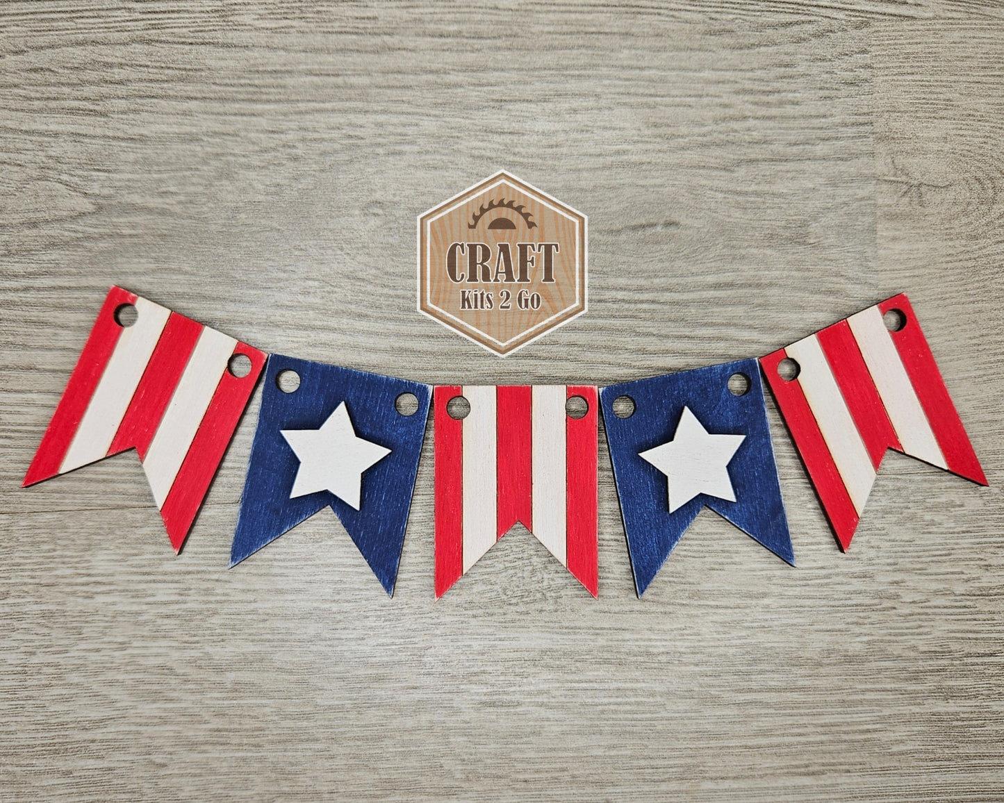 4th of July Bunting | #4184