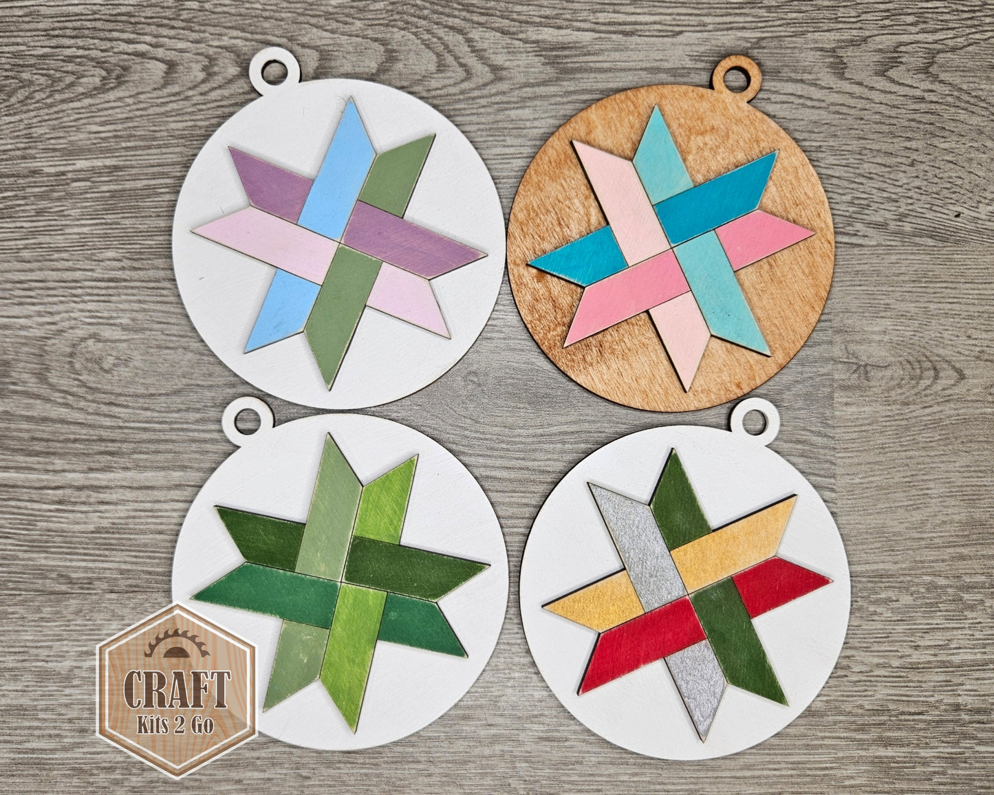 Woven Star Quilt Craft Kit | #4179