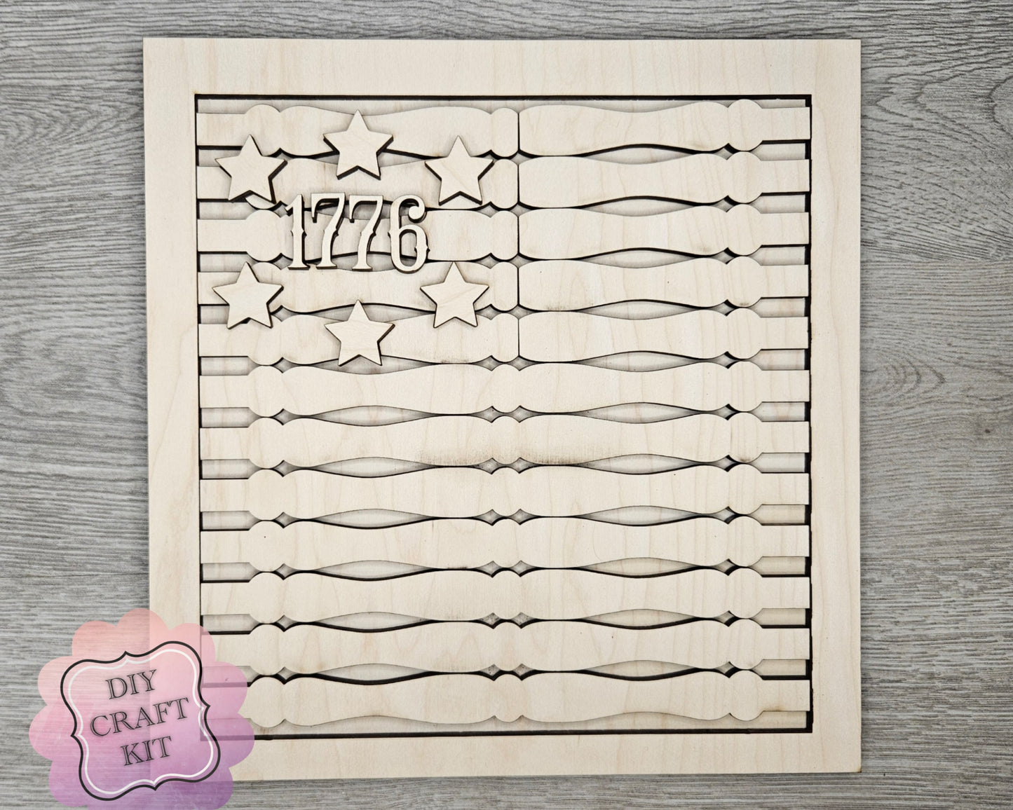 American Flag Spindle 1776 | #4177