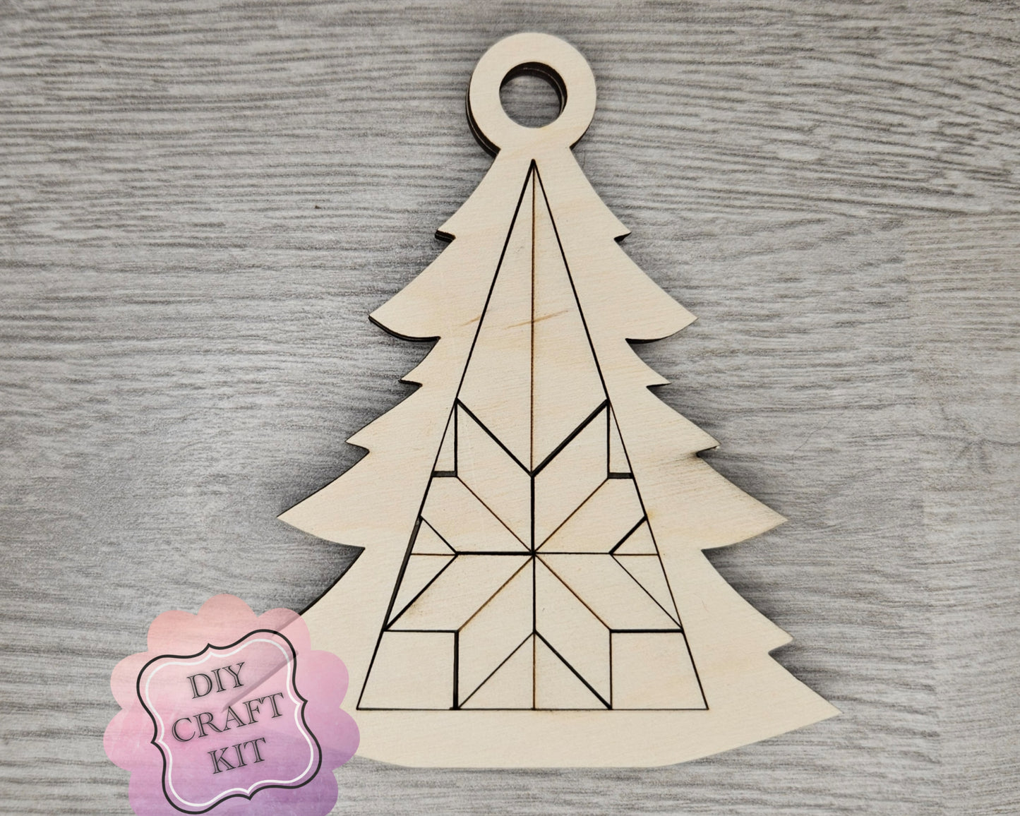 **SHOW OVERSTOCK SALE** Christmas Tree Quilt Ornament | #4187