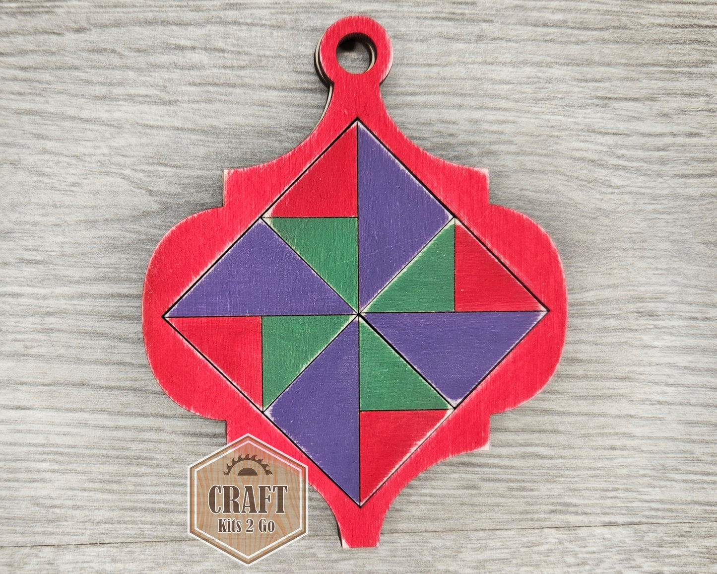 **SHOW OVERSTOCK SALE** Quilt Ornament | #4188