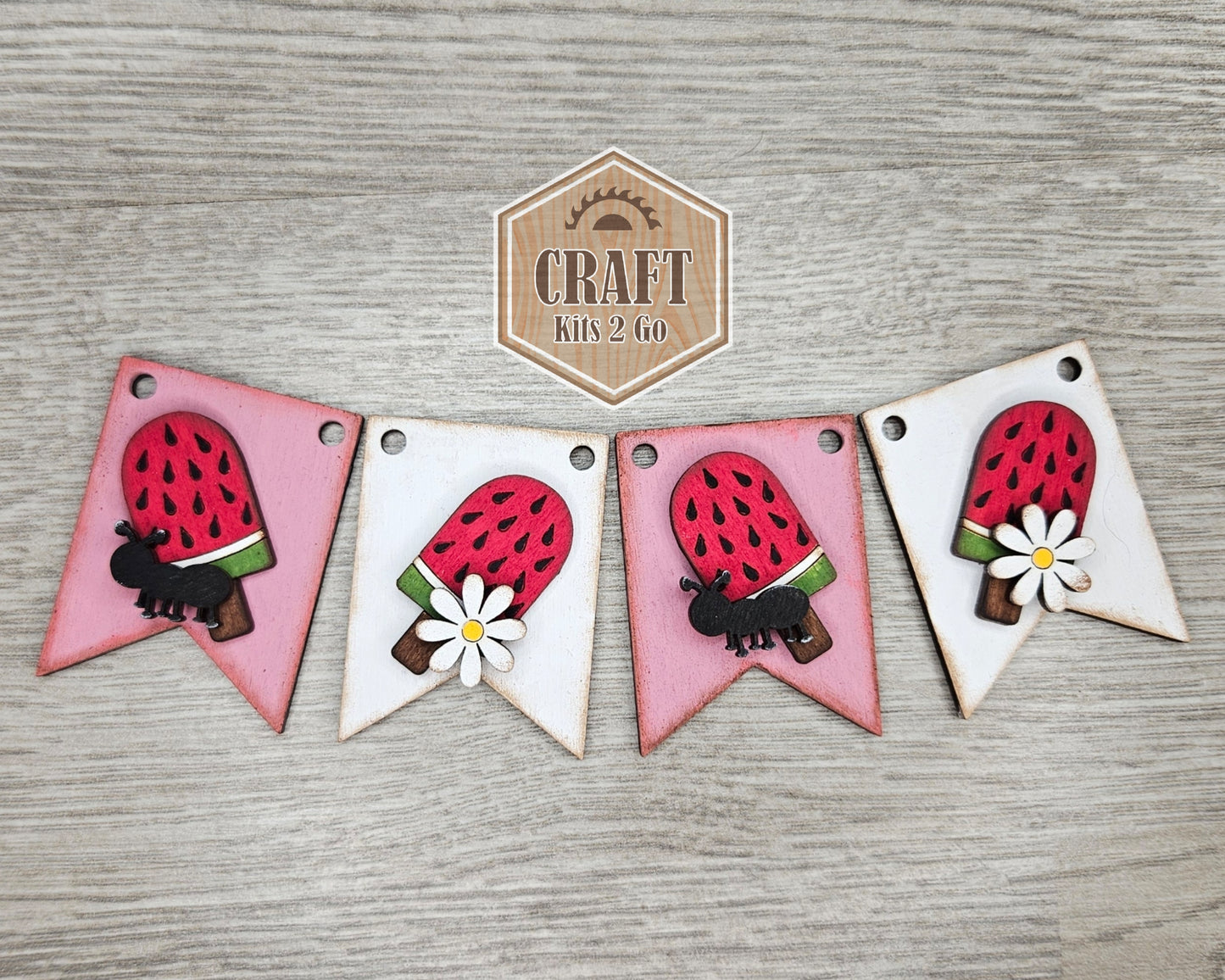 Watermelon Bunting | #4201