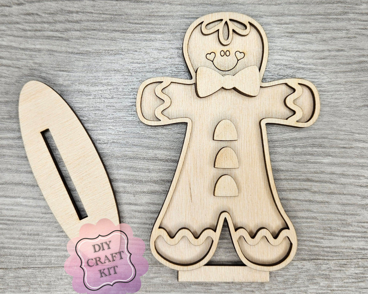 Gingerbread Boy Shelf Sitter | #4280