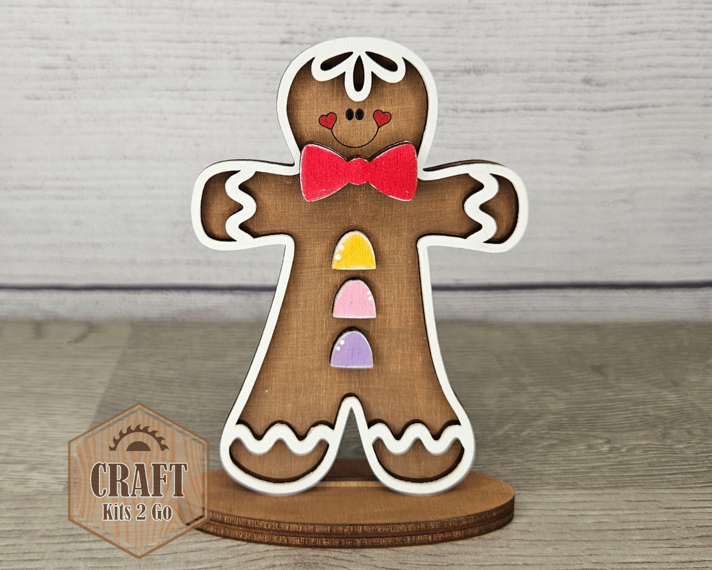 Gingerbread Boy Shelf Sitter | #4280
