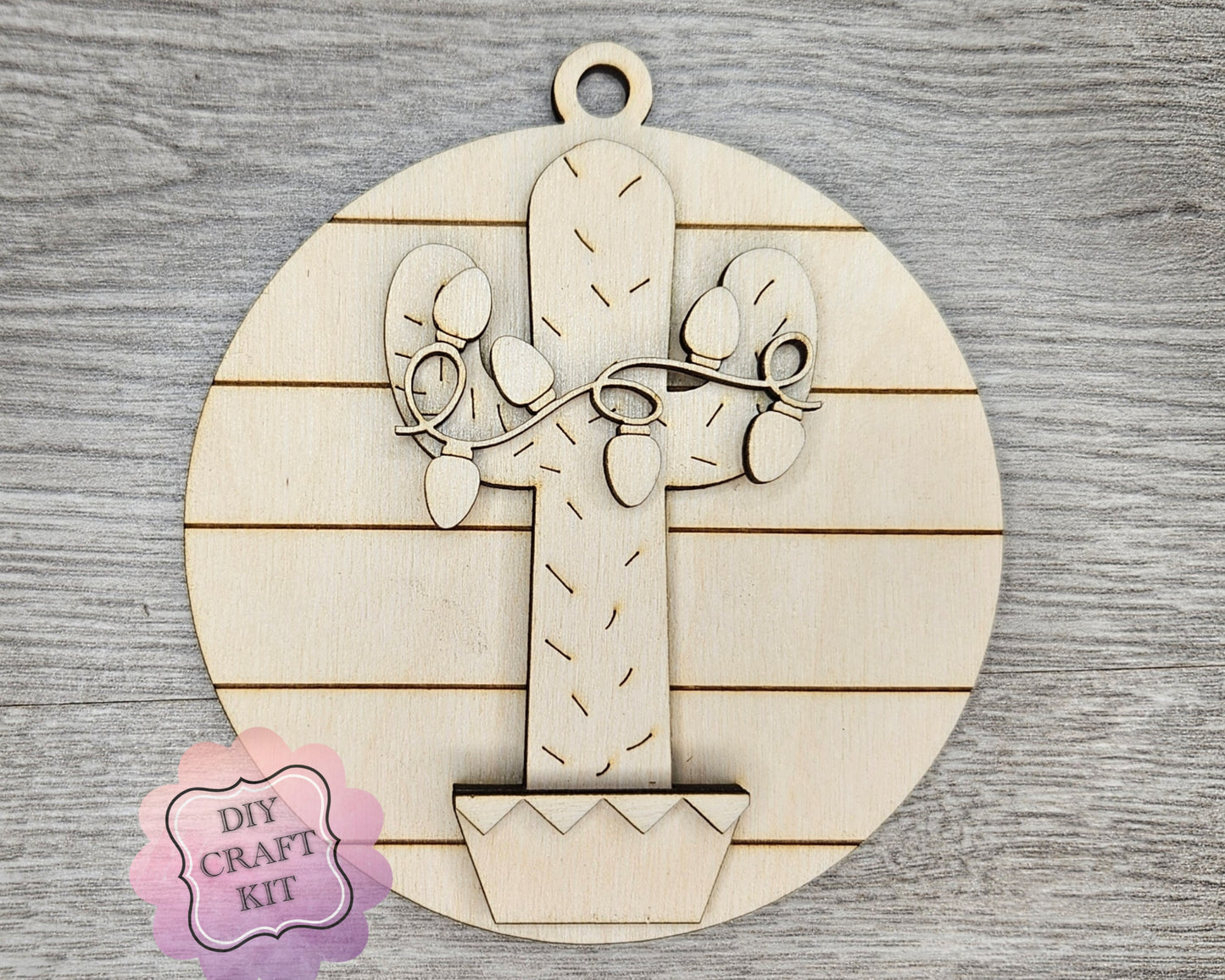 Christmas Cactus Ornament | #3249