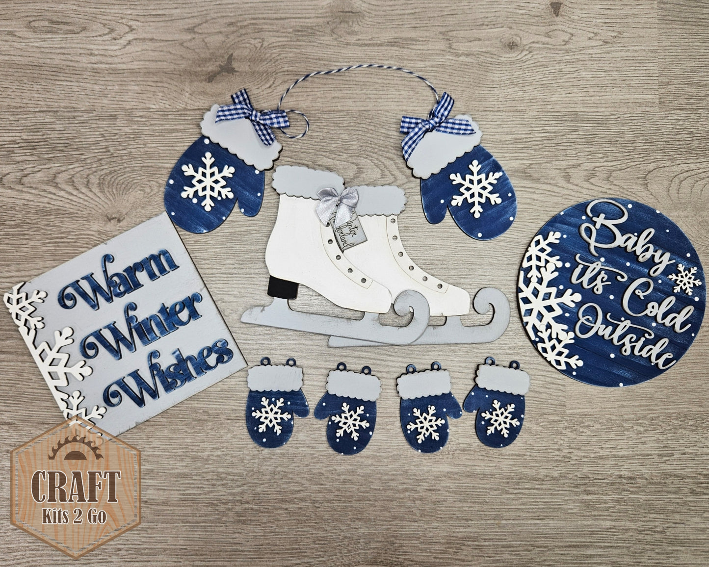 **SHOW OVERSTOCK SALE** Winter Tier Tray | #100111