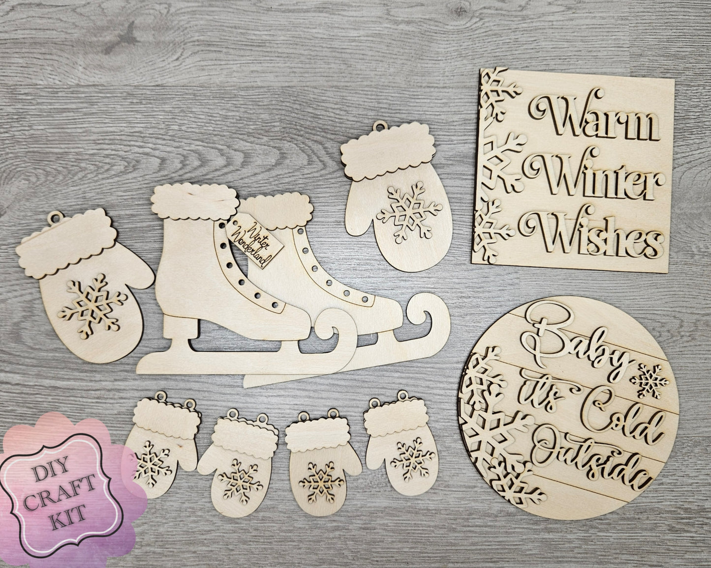 **SHOW OVERSTOCK SALE** Winter Tier Tray | #100111