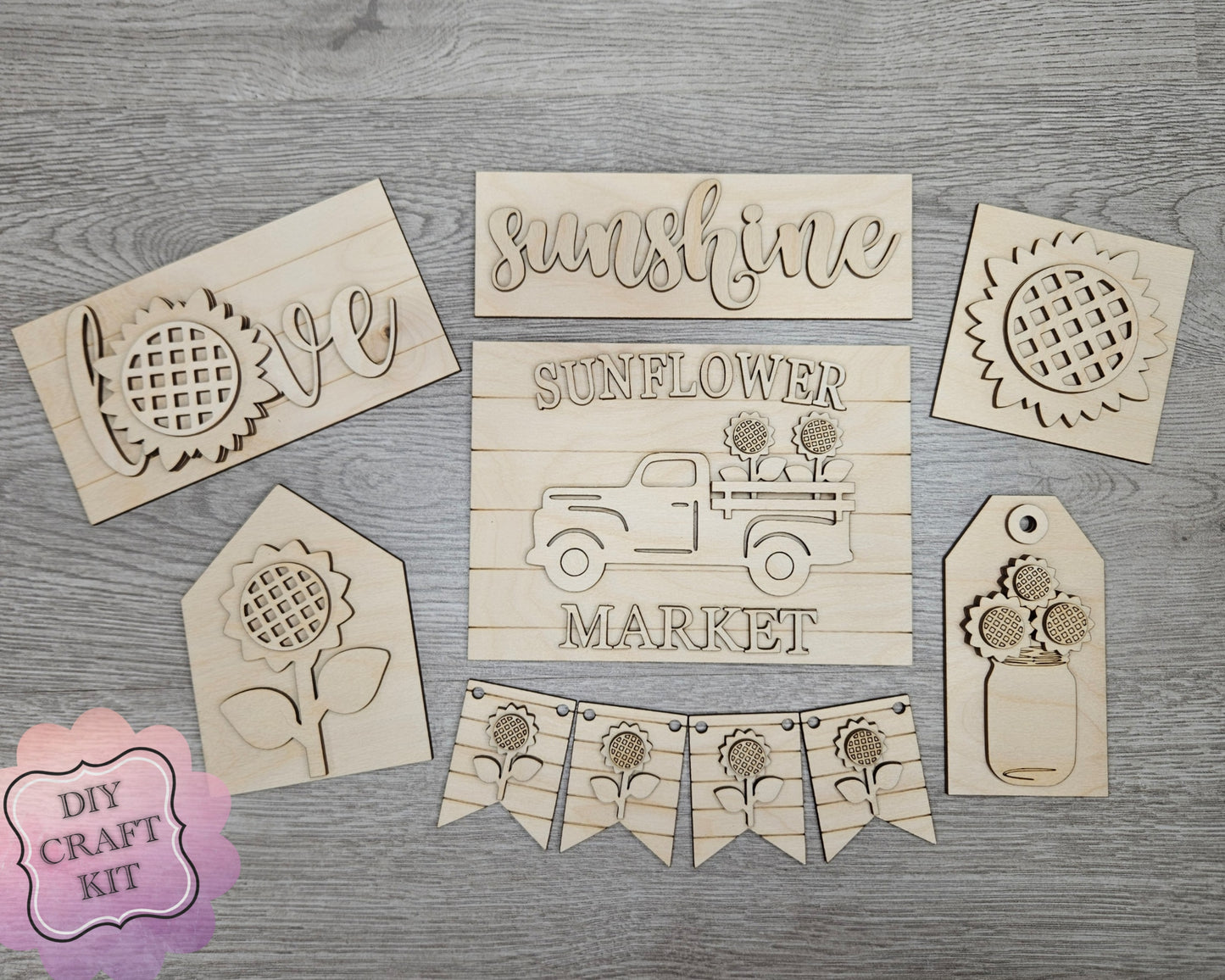 ** SHOW OVERSTOCK SALE** MINI KIT Sunflower Decor | #3211