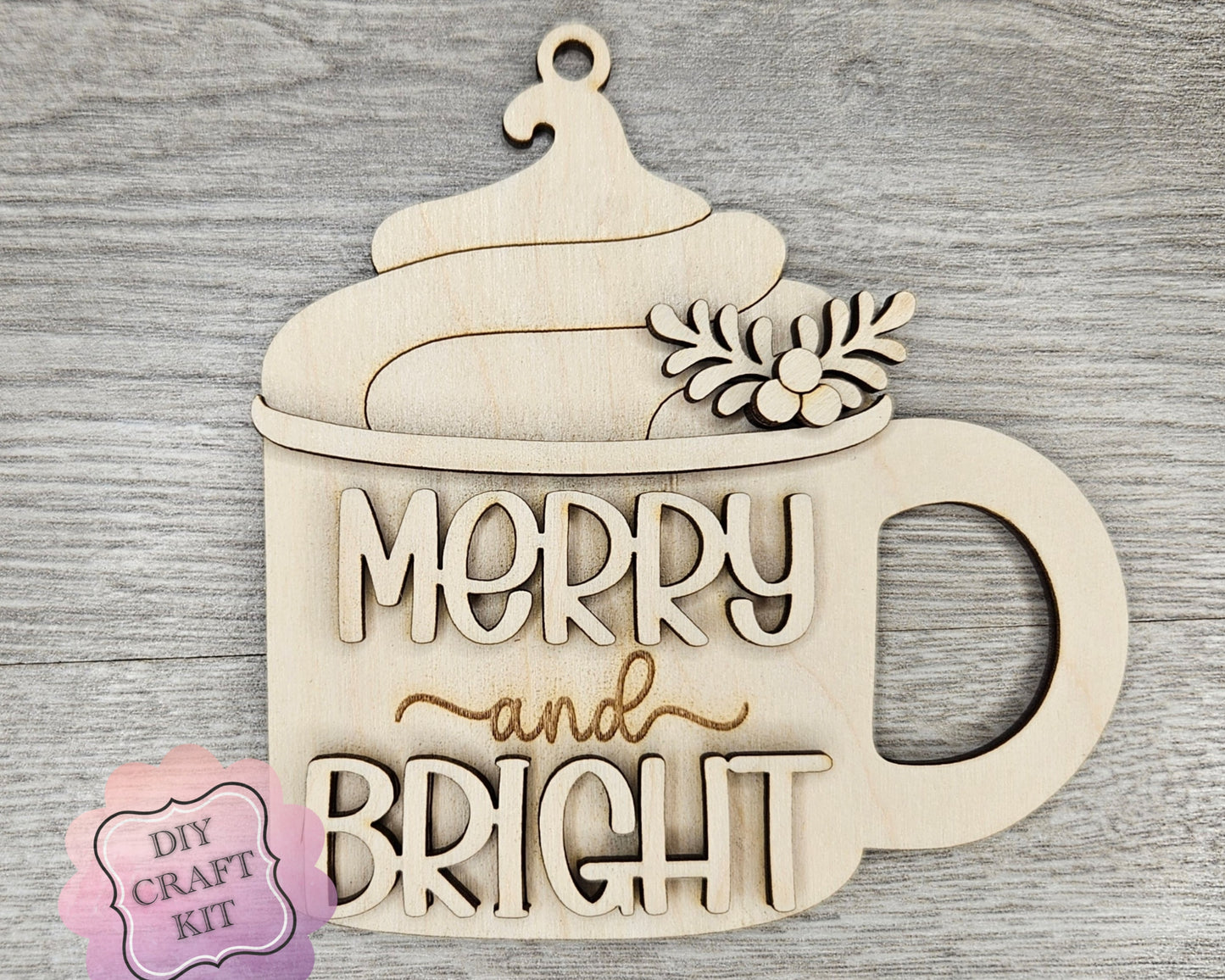 Merry & Bright Ornament | #4253