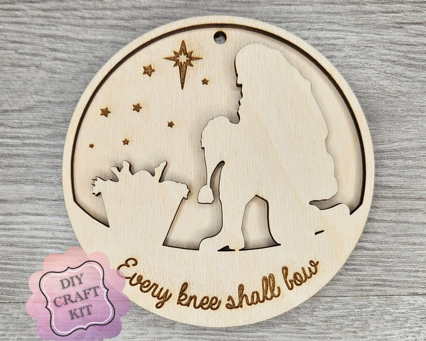 Every Knee Shall Bow Ornament | #4344