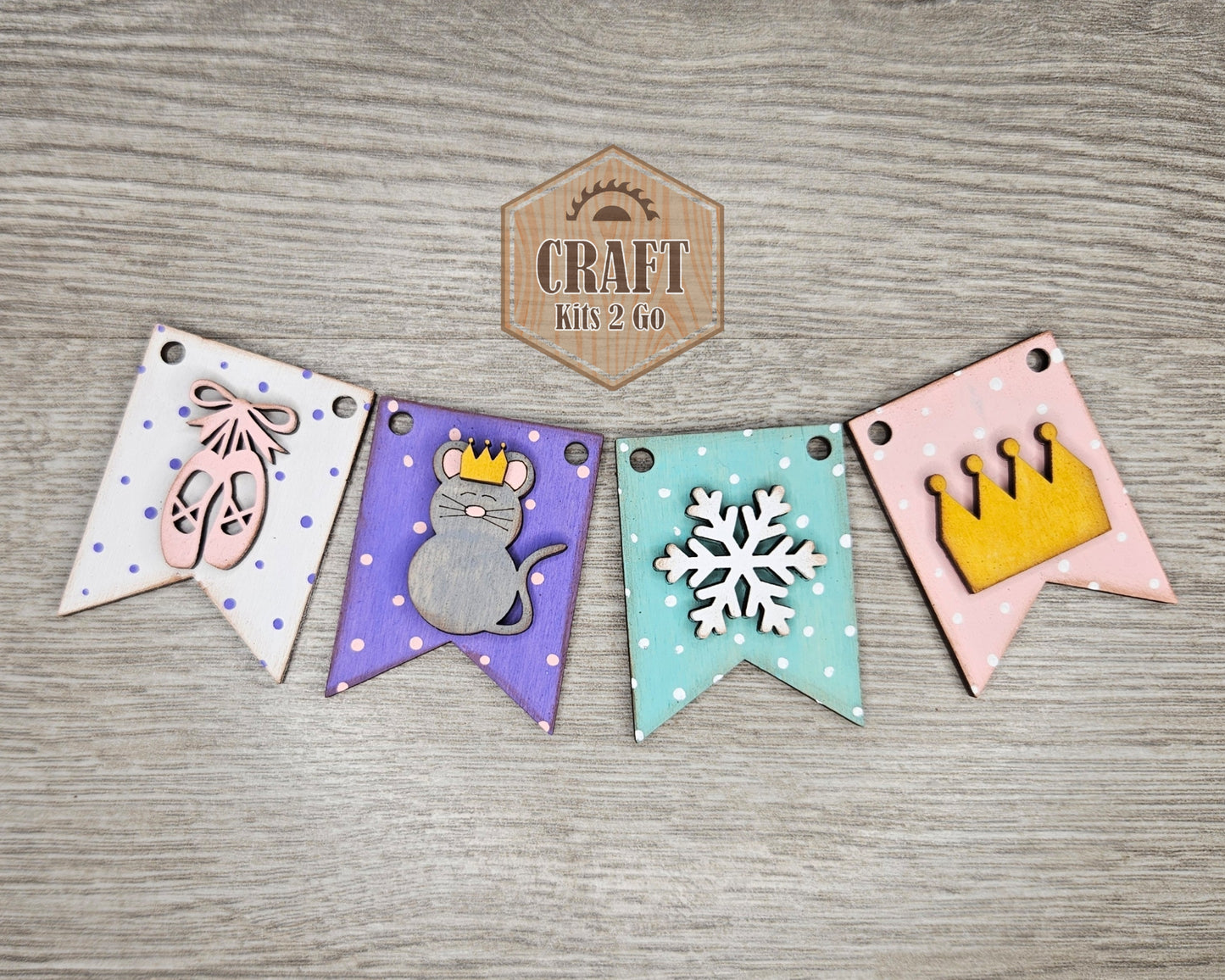 Nutcracker Christmas Bunting | #4390