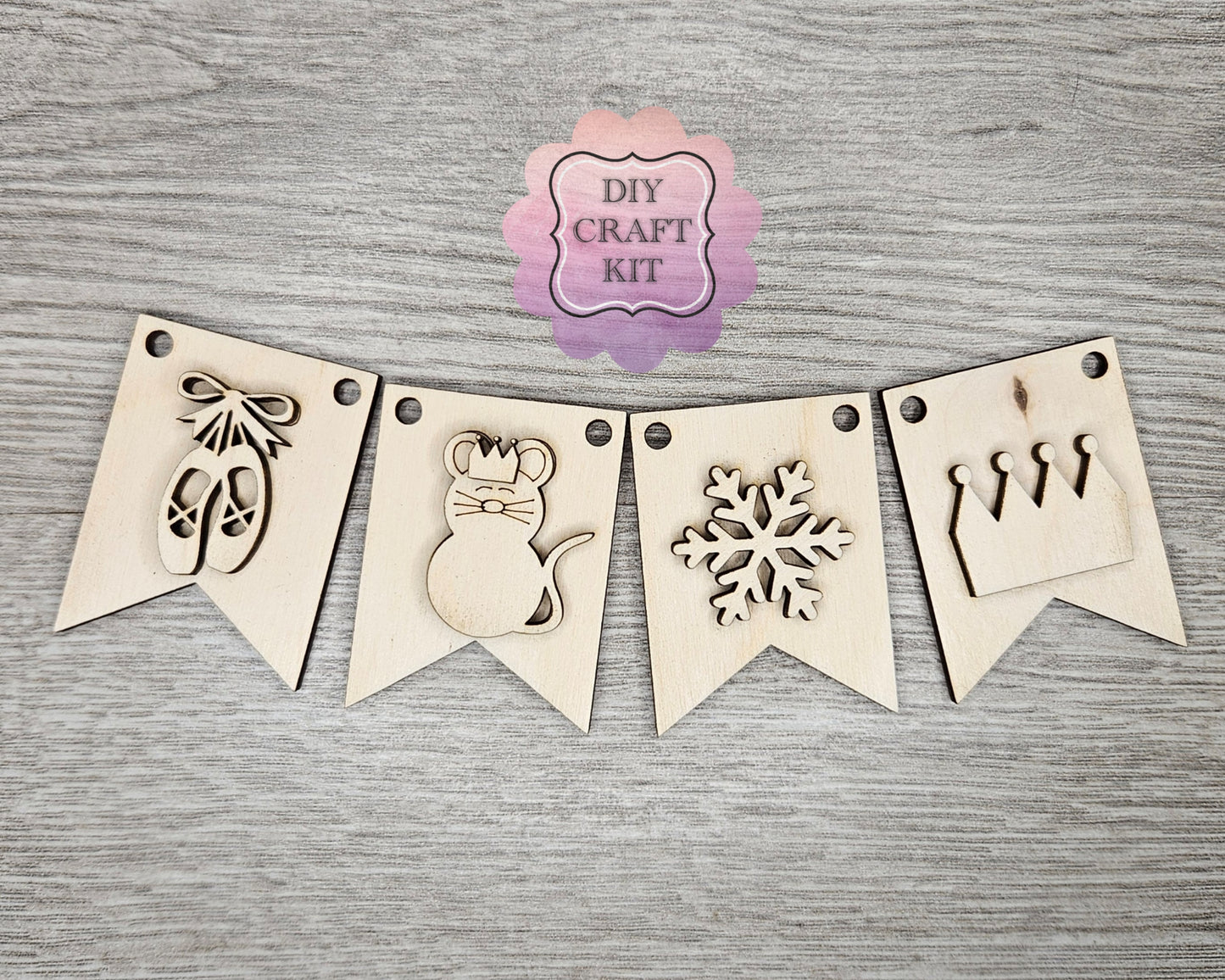 Nutcracker Christmas Bunting | #4390