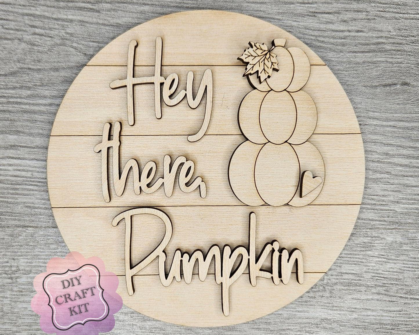 Hey There Pumpkin Sign | #4429