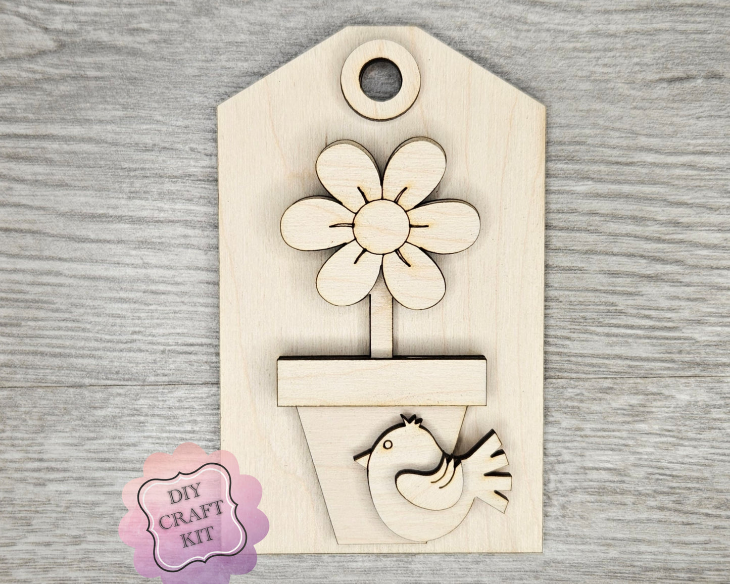 Daisy Pot Tag | #4484