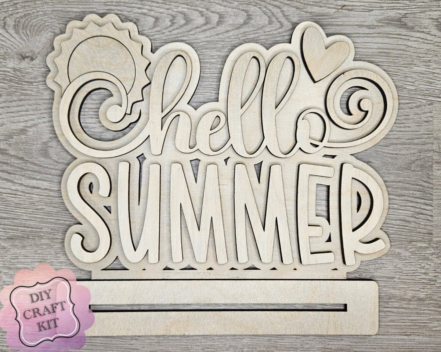 Hello Summer Shelf Sitter | #4193