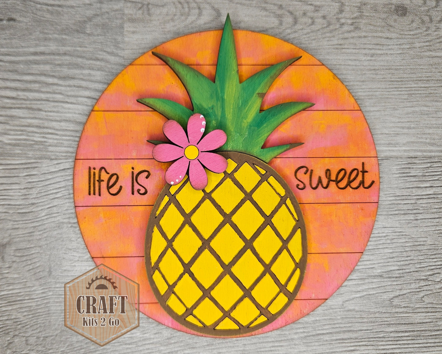 Life is Sweet Pineapple Tropical | #4573