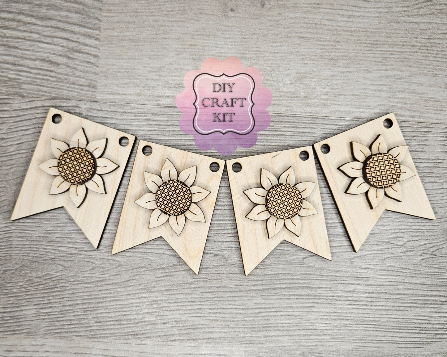 Sunflower Bunting | #4577